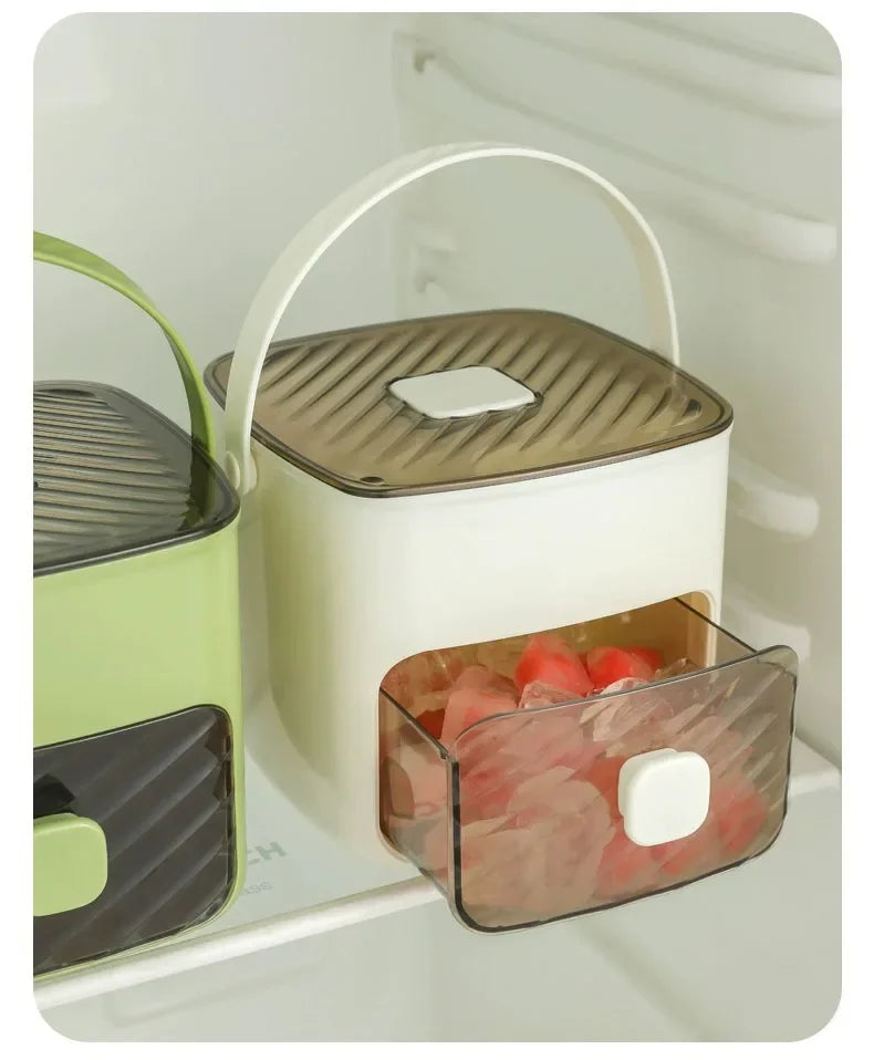48 Grid Ice Cube Box One-touch Easy Release