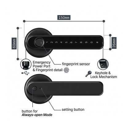 Gadexs Smart Finger Lock